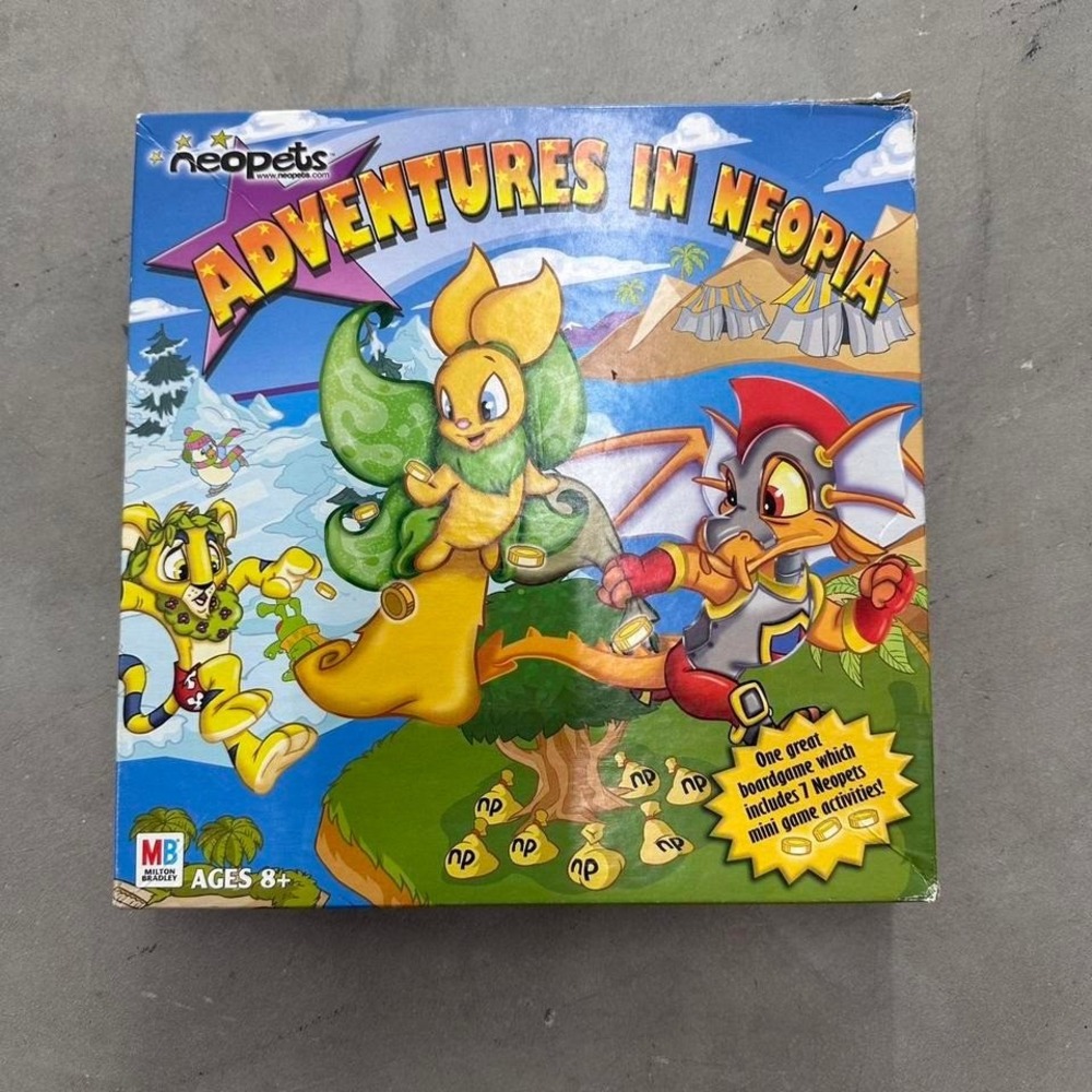 2003 NEOPETS Boardgame - Adventures in Neopia Vintage Y2K - Nostalgia